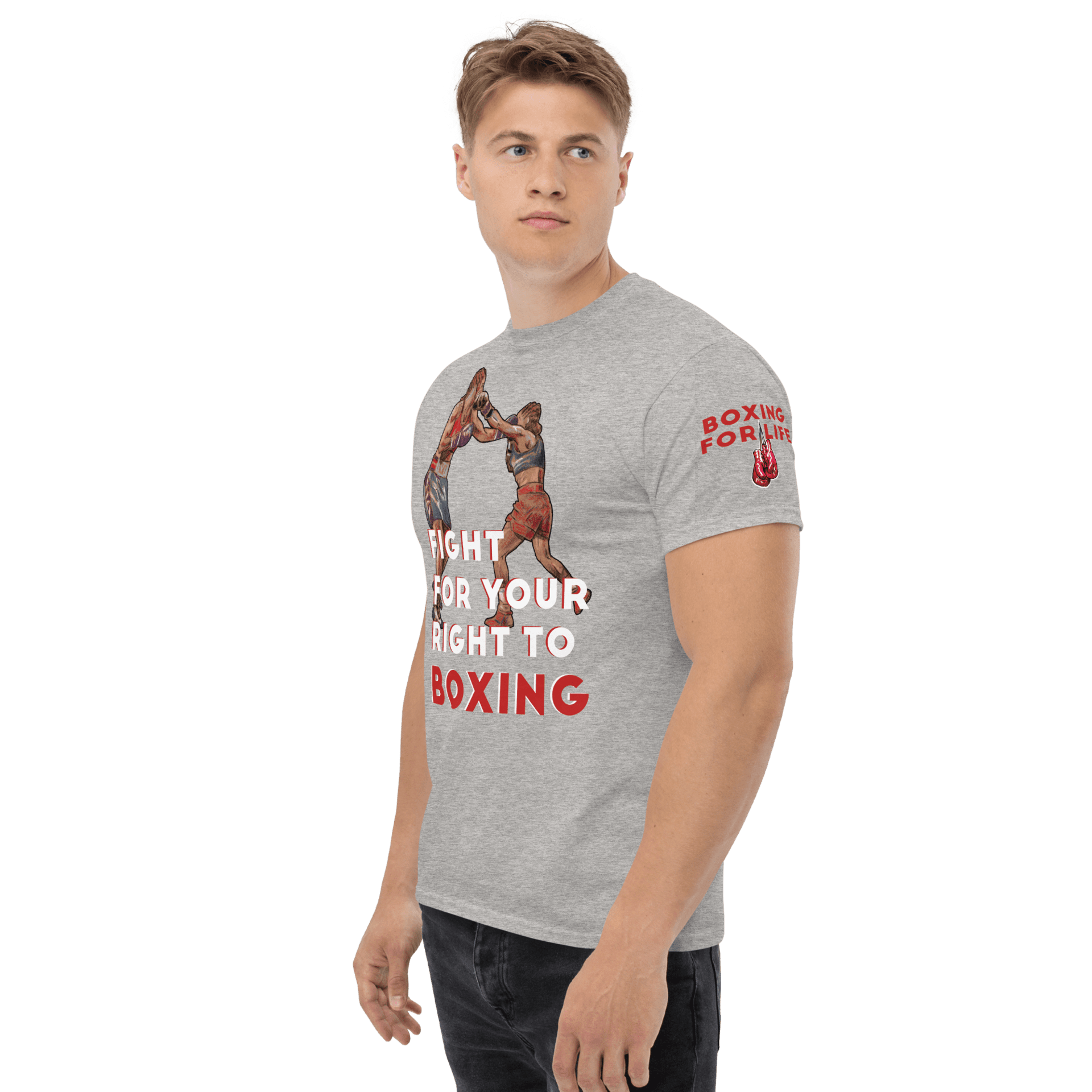 Camiseta FIGHT FOR YOUR RIGHT TO BOXING - 11
