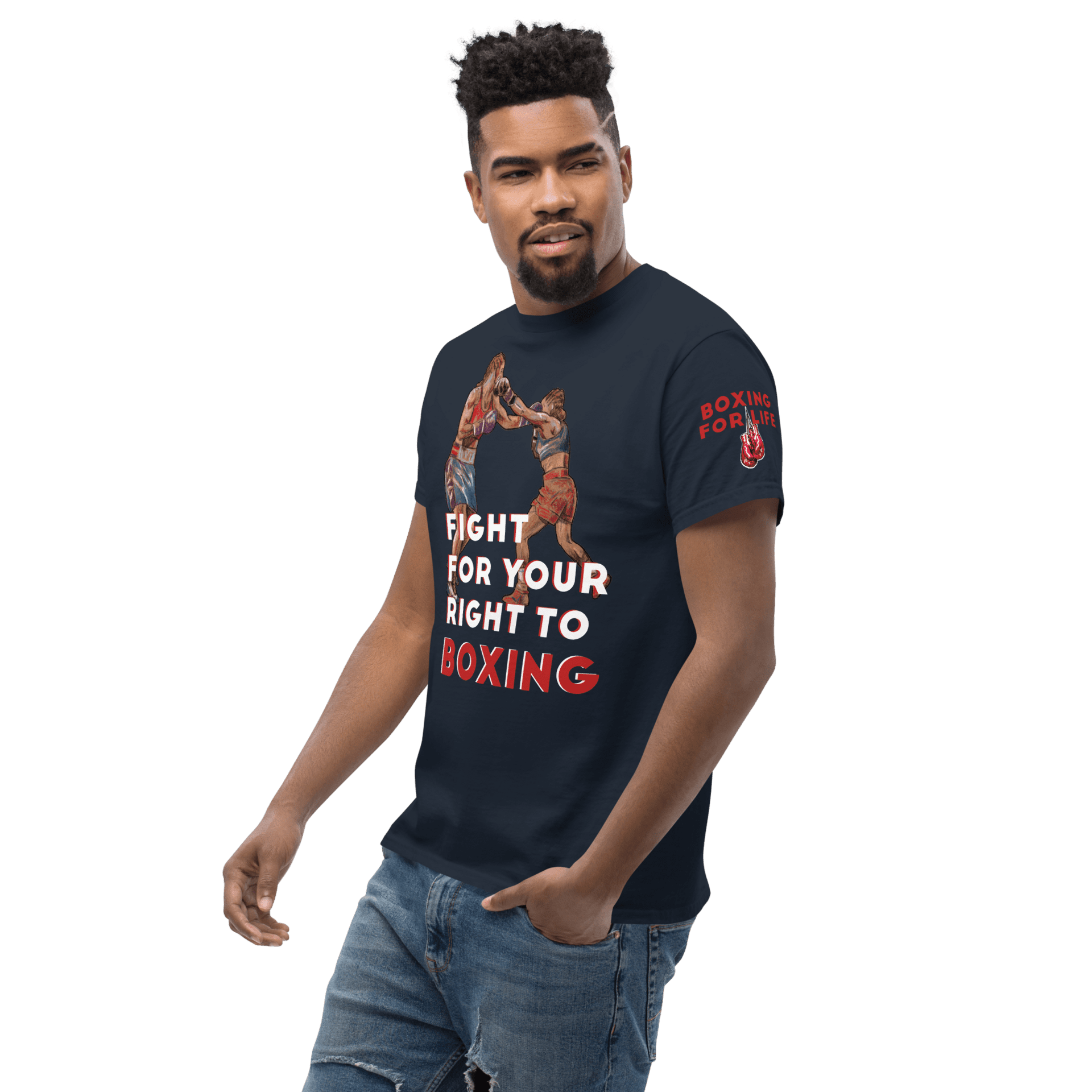 Camiseta FIGHT FOR YOUR RIGHT TO BOXING - 24