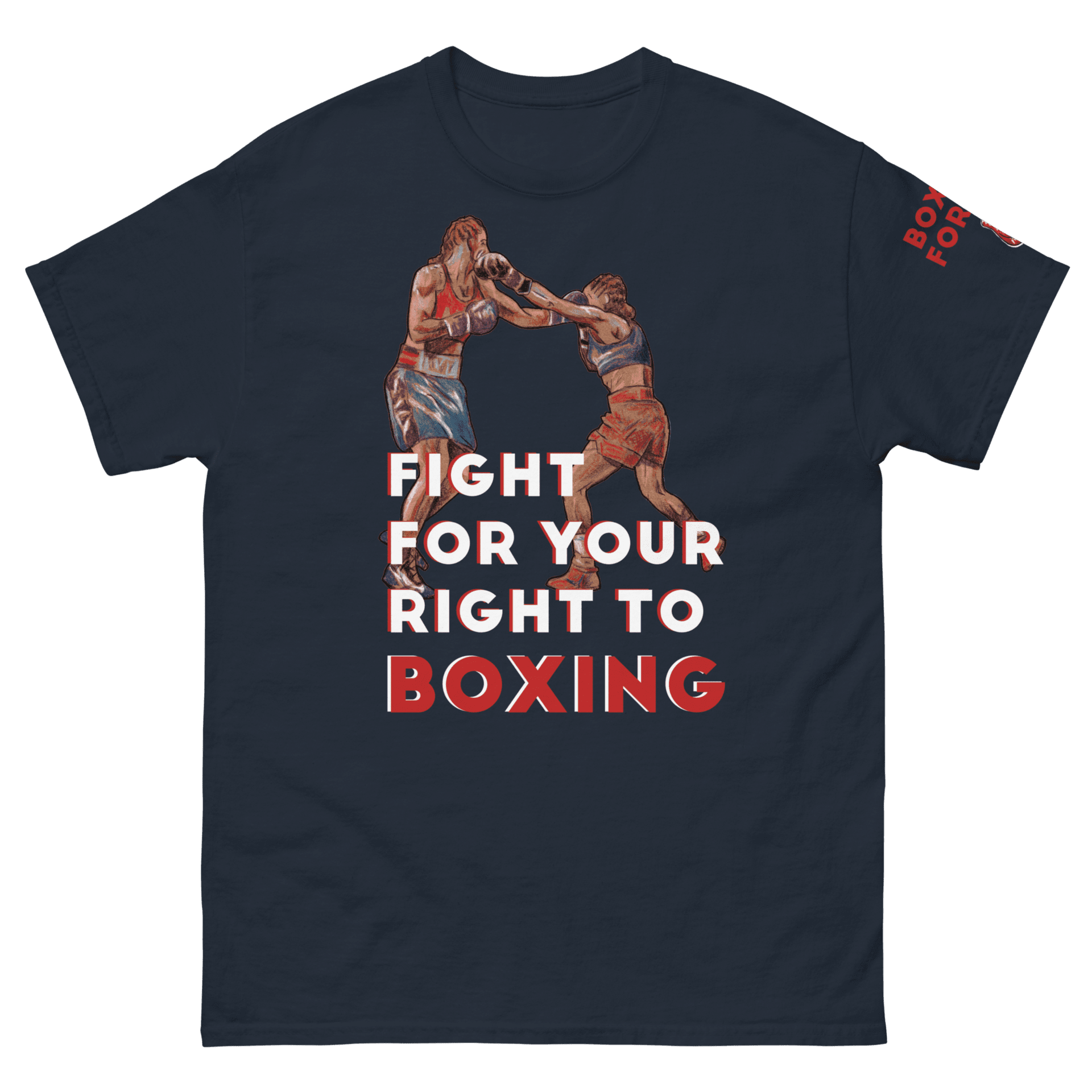 Camiseta FIGHT FOR YOUR RIGHT TO BOXING - 15