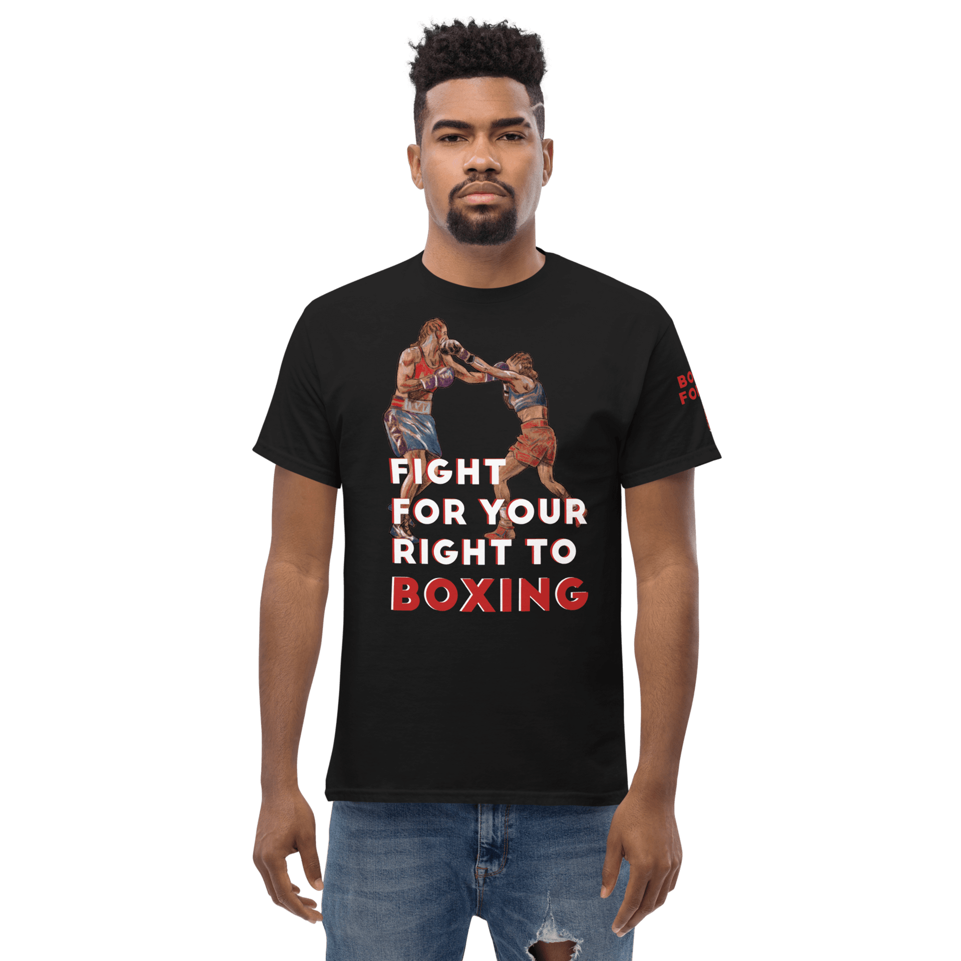 Camiseta FIGHT FOR YOUR RIGHT TO BOXING - 7