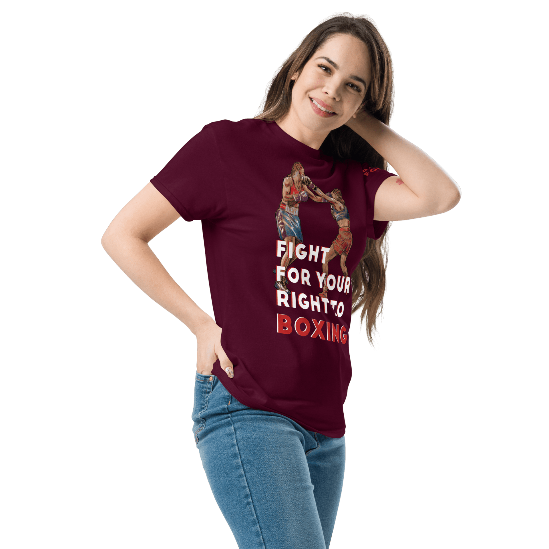 Camiseta FIGHT FOR YOUR RIGHT TO BOXING - 16