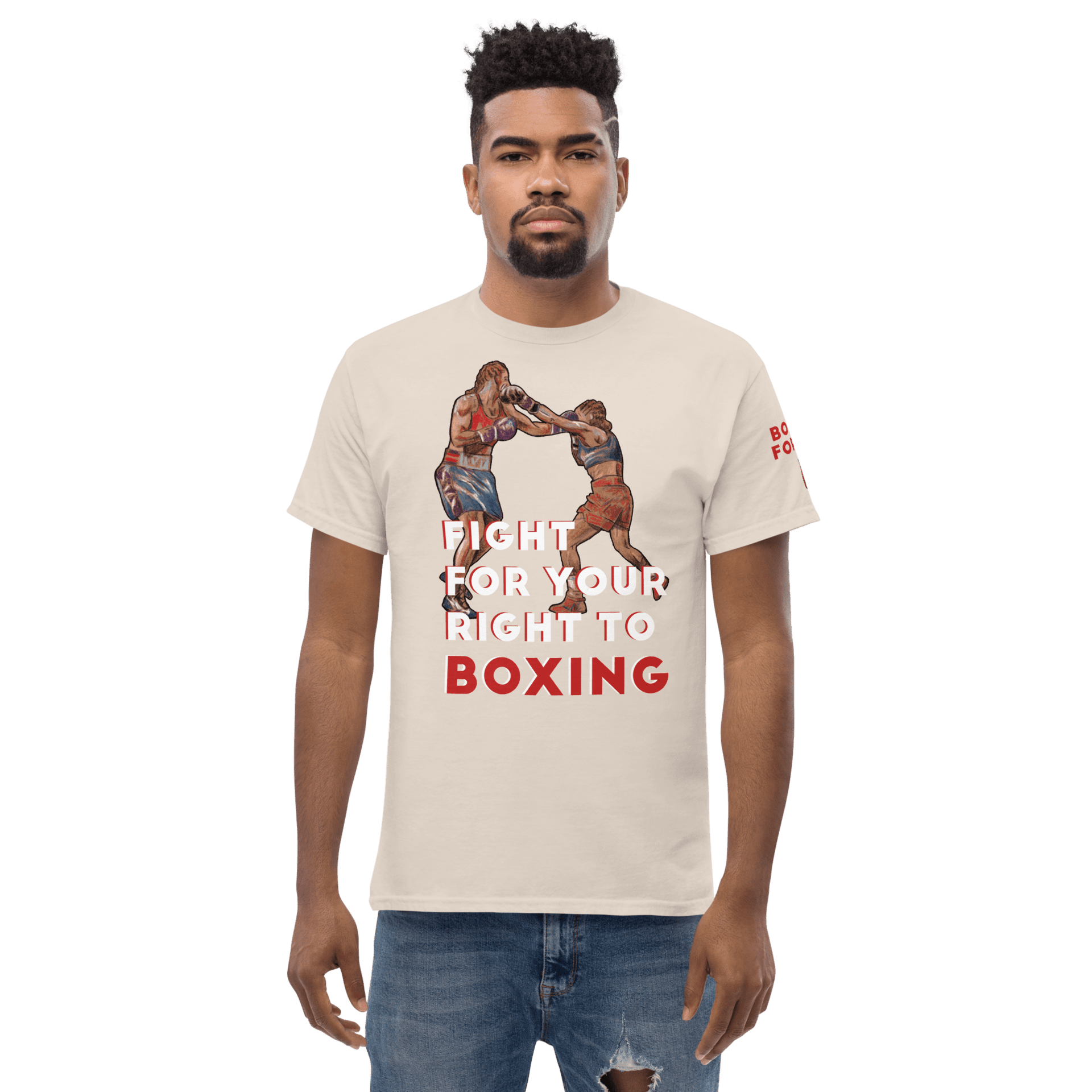 Camiseta FIGHT FOR YOUR RIGHT TO BOXING - 18