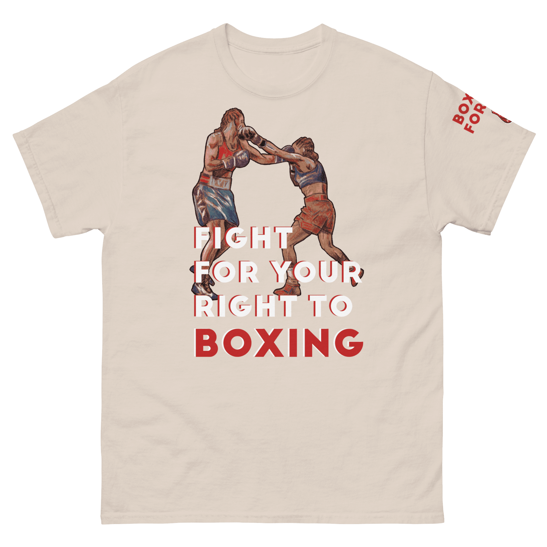 Camiseta FIGHT FOR YOUR RIGHT TO BOXING - 21