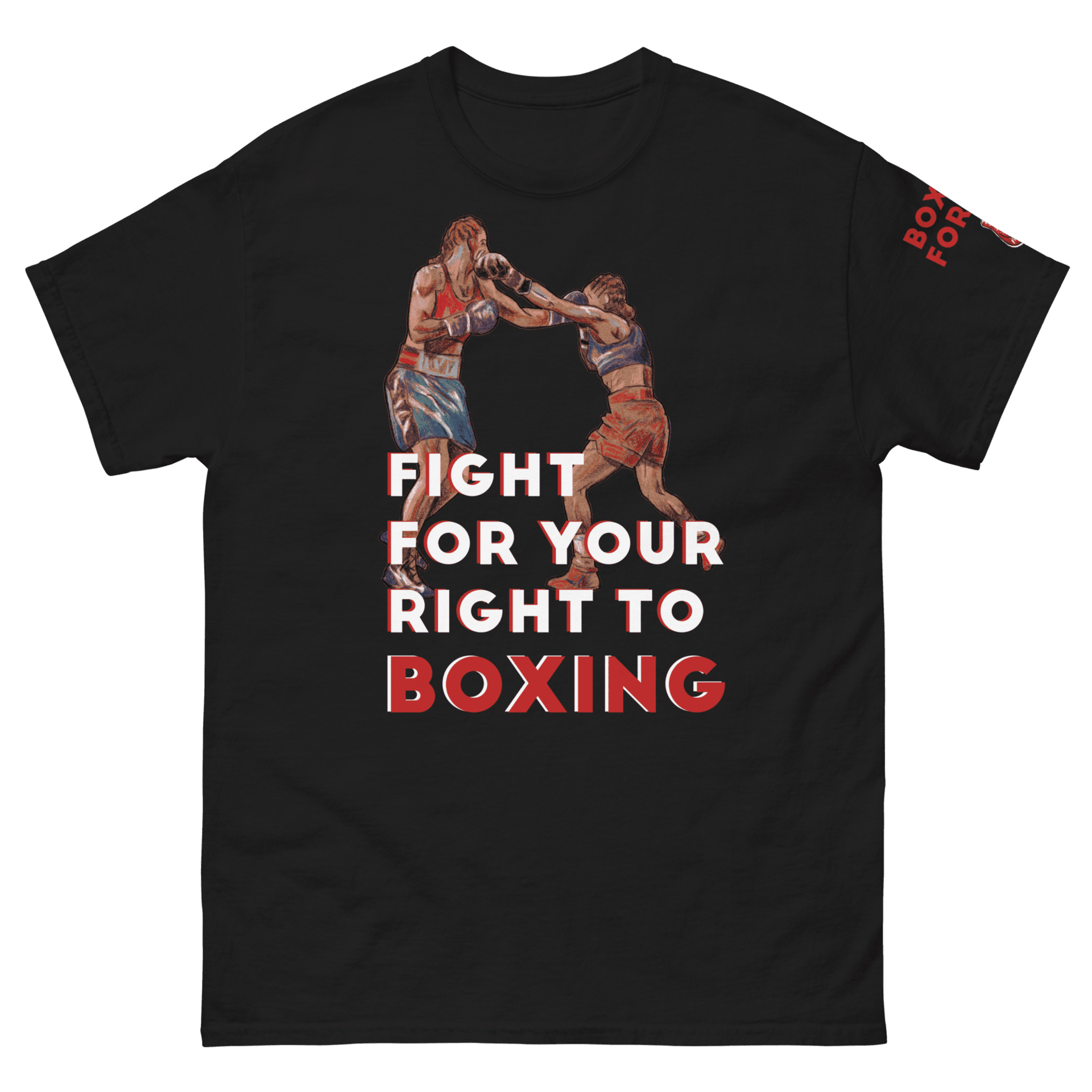 Camiseta FIGHT FOR YOUR RIGHT TO BOXING - 23